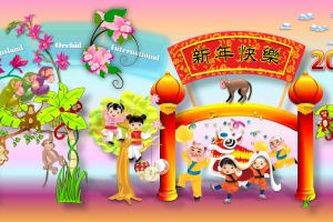 Queensland Orchid International Happy Chinese New Year 2016